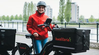 Word bezorger bij Kwalitaria!